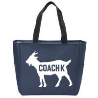 Coach K Goat Zip Tote Bag