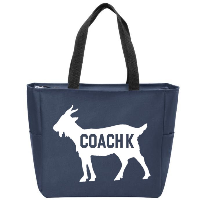 Coach K Goat Zip Tote Bag