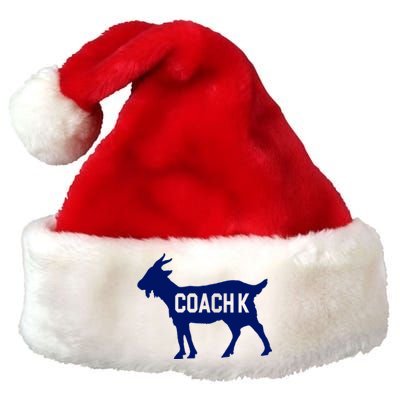 Coach K Goat Premium Christmas Santa Hat