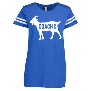 Coach K Goat Enza Ladies Jersey Football T-Shirt