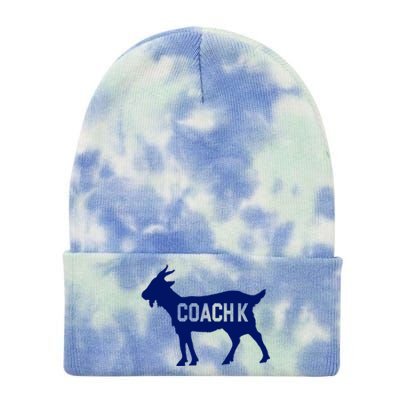 Coach K Goat Tie Dye 12in Knit Beanie