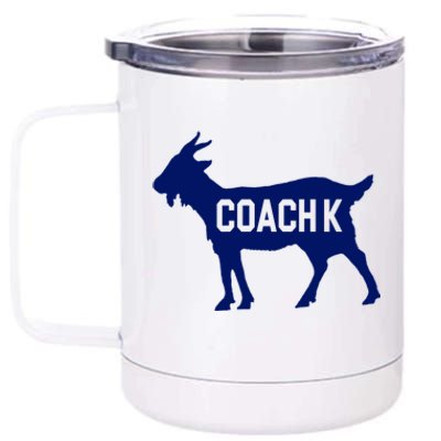 Coach K Goat 12 oz Stainless Steel Tumbler Cup