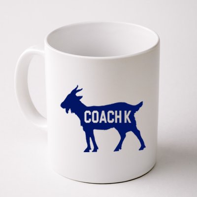 Coach K Goat Coffee Mug