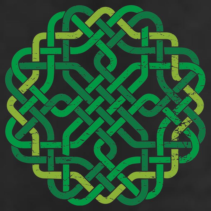 Celtic Knot Gaelic Knotwork St Patrick's Day Cool Comfort Performance Bucket Hat