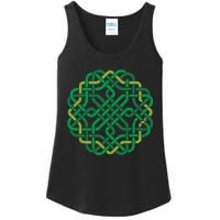 Celtic Knot Gaelic Knotwork St Patrick's Day Ladies Essential Tank