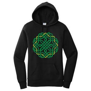 Celtic Knot Gaelic Knotwork St Patrick's Day Women's Pullover Hoodie