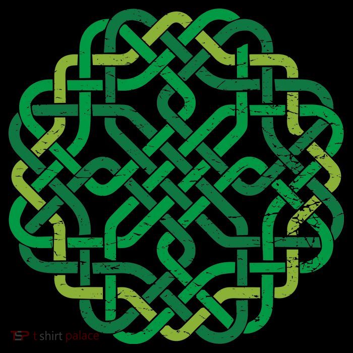 Celtic Knot Gaelic Knotwork St Patrick's Day Toddler Hoodie