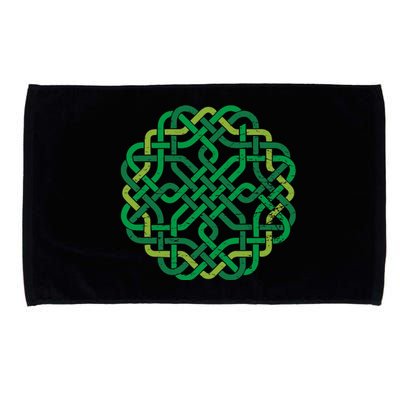 Celtic Knot Gaelic Knotwork St Patrick's Day Microfiber Hand Towel