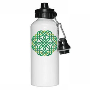 Celtic Knot Gaelic Knotwork St Patrick's Day Aluminum Water Bottle