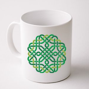 Celtic Knot Gaelic Knotwork St Patrick's Day Coffee Mug