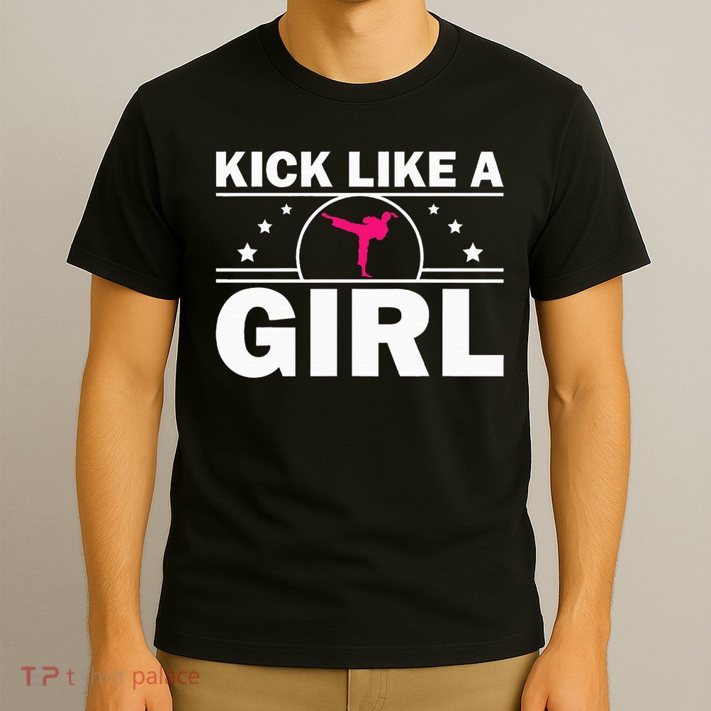Cool Karate Gift Kickboxing Karate Lover Taekwondo Cute Karate  T-Shirt