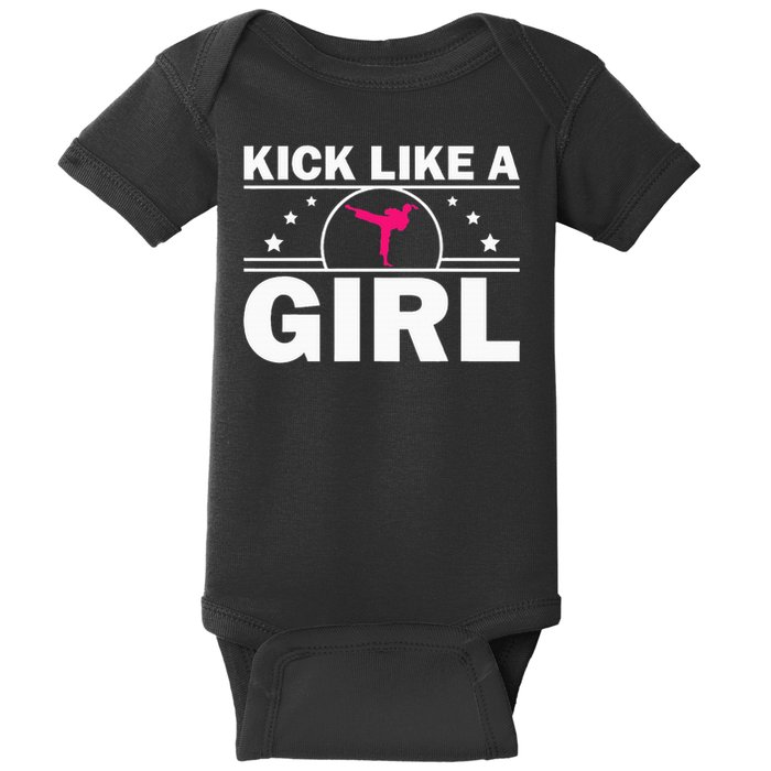 Cool Karate Gift Kickboxing Karate Lover Taekwondo Cute Karate  Baby Bodysuit