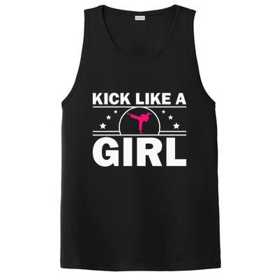 Cool Karate Gift Kickboxing Karate Lover Taekwondo Cute Karate  PosiCharge Competitor Tank