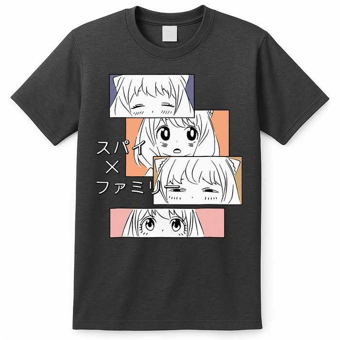 Cute Kawaii Girl Emotions X Family Anime Manga Japanese T-Shirt