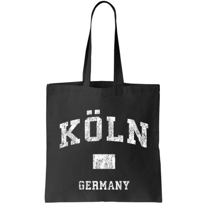 Cologne Koln Germany Vintage Athletic Sports Design Hoo Bag