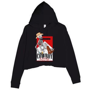 Cowboy Killer Graphic Tee Crop Fleece Hoodie