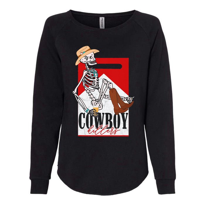 Cowboy Killer Graphic Tee Womens California Wash Sweatshirt