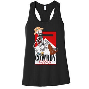 Cowboy Killer Graphic Tee Women's Racerback Tank