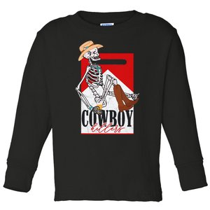 Cowboy Killer Graphic Tee Toddler Long Sleeve Shirt