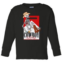 Cowboy Killer Graphic Tee Toddler Long Sleeve Shirt