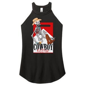 Cowboy Killer Graphic Tee Women's Perfect Tri Rocker Tank