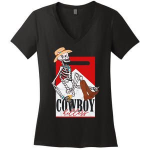 Cowboy Killer Graphic Tee Women's V-Neck T-Shirt