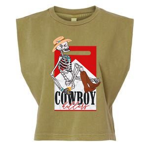 Cowboy Killer Graphic Tee Garment-Dyed Women's Muscle Tee