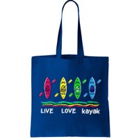 Cool Kayaks Gift For Outdoor Funny Kayaking Boating Cute Gift Tote Bag