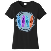 Creative Kayaking Gift Product Outdoors Kayak Gift Women's T-Shirt