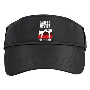 Cool Karate Gift For Boy Girl Funny Smell My Feet Karate Adult Drive Performance Visor