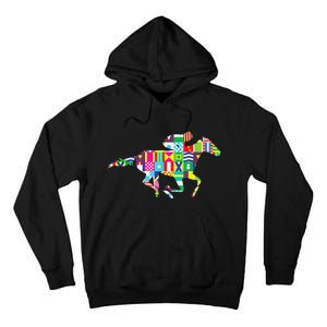 Cute Kentucky Horse Racing Silks Tall Hoodie