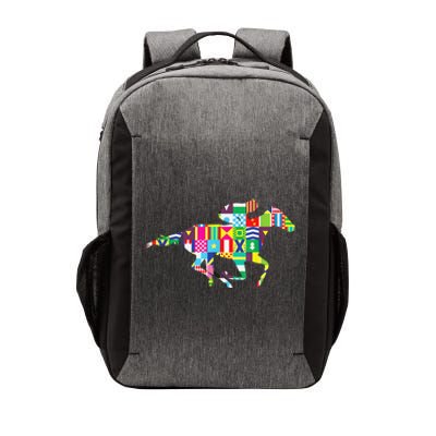 Cute Kentucky Horse Racing Silks Vector Backpack