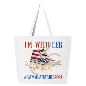 Cute Kamala Harris 2024 25L Jumbo Tote