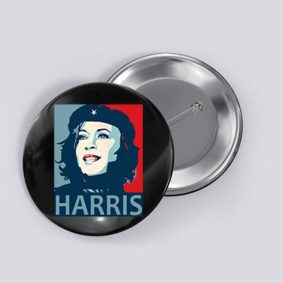 Che Kamala Harris Stop Commie La Harris Button