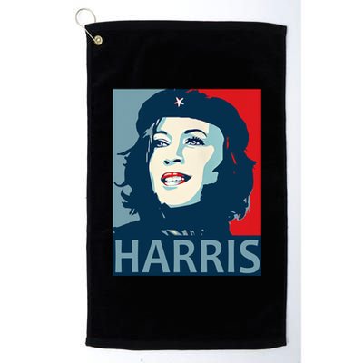 Che Kamala Harris Stop Commie La Harris Platinum Collection Golf Towel