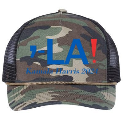 Commala Kamala Harris 2024 Retro Rope Trucker Hat Cap