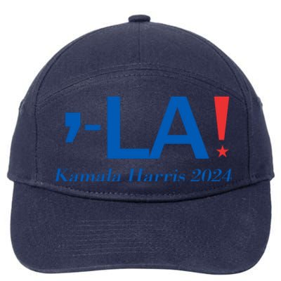 Commala Kamala Harris 2024 7-Panel Snapback Hat