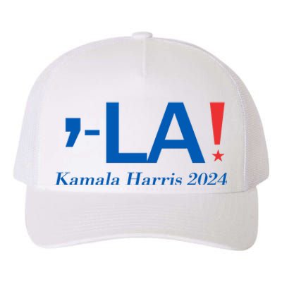 Commala Kamala Harris 2024 Yupoong Adult 5-Panel Trucker Hat