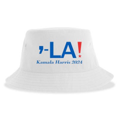 Commala Kamala Harris 2024 Sustainable Bucket Hat