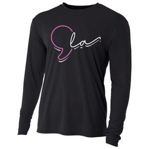 Cute Kamala Harris Comma La Cooling Performance Long Sleeve Crew