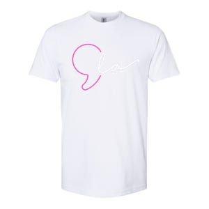 Cute Kamala Harris Comma La Softstyle CVC T-Shirt