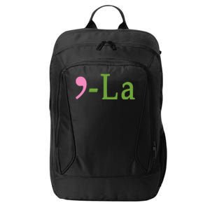 Commala Kamala Harris P.Ink Green Harris Walz 2024 City Backpack