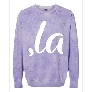 Cute Kamala Harris Comma La Colorblast Crewneck Sweatshirt