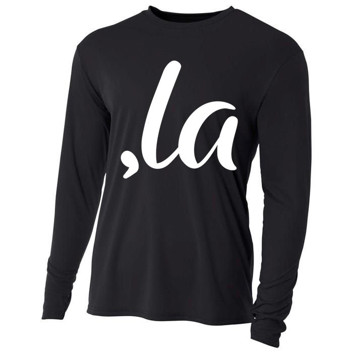 Cute Kamala Harris Comma La Cooling Performance Long Sleeve Crew