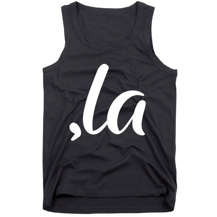 Cute Kamala Harris Comma La Tank Top