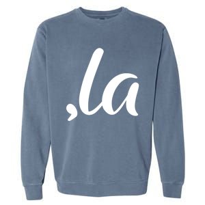 Cute Kamala Harris Comma La Garment-Dyed Sweatshirt