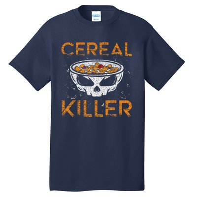 Cereal Killer Halloween Night Spooky Breakfast Milk Cereals Gift Tall T-Shirt