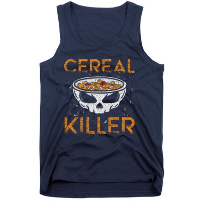 Cereal Killer Halloween Night Spooky Breakfast Milk Cereals Gift Tank Top