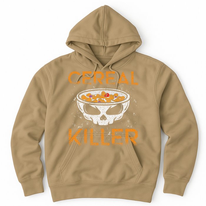 Cereal Killer Halloween Night Spooky Breakfast Milk Cereals Gift Hoodie