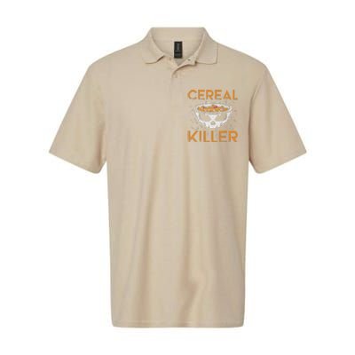 Cereal Killer Halloween Night Spooky Breakfast Milk Cereals Gift Softstyle Adult Sport Polo